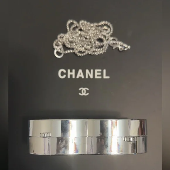 Metallic Silver Logo Crossbody - Picture 3 of 6